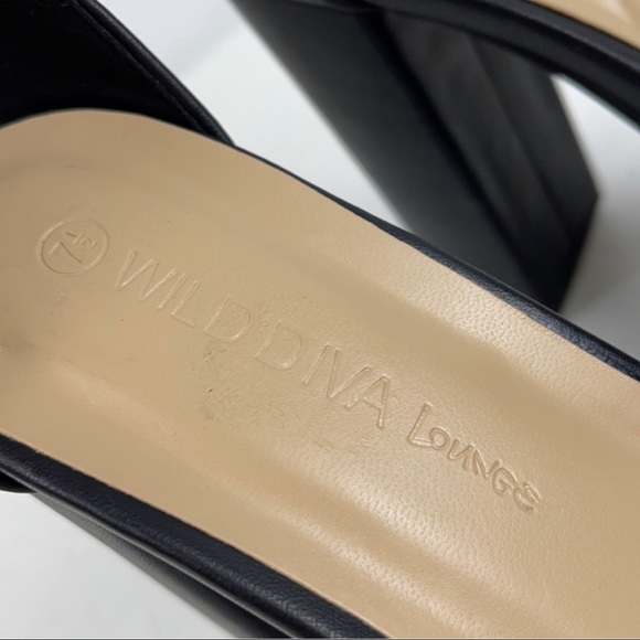 Wild Diva Spike Platform Sandals - Picture 7 of 8